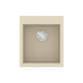 Νεροχύτης Κουζίνας Sanitec Ultra Granite 813-31 Ocra 45x50cm Νεροχύτης Κουζίνας Sanitec Ultra Granite 813-31 Ocra 45x50cm