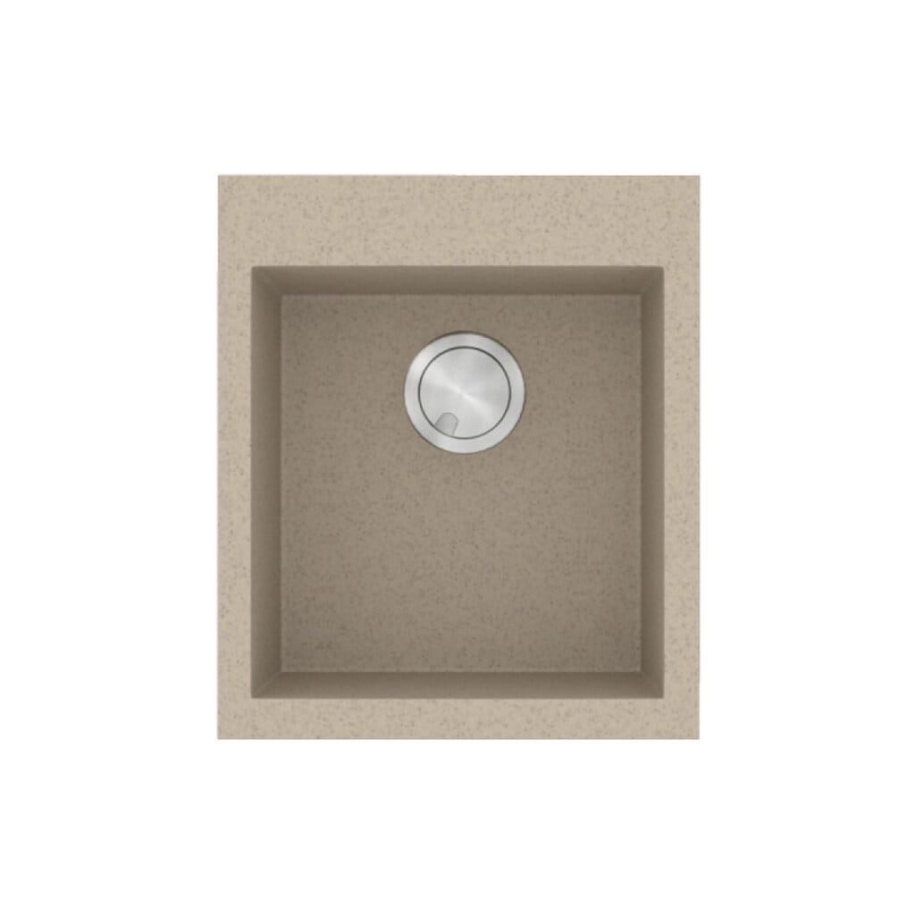 Νεροχύτης Κουζίνας Sanitec Ultra Granite 813-32 Sabbia 45x50cm Νεροχύτης Κουζίνας Sanitec Ultra Granite 813-32 Sabbia 45x50cm