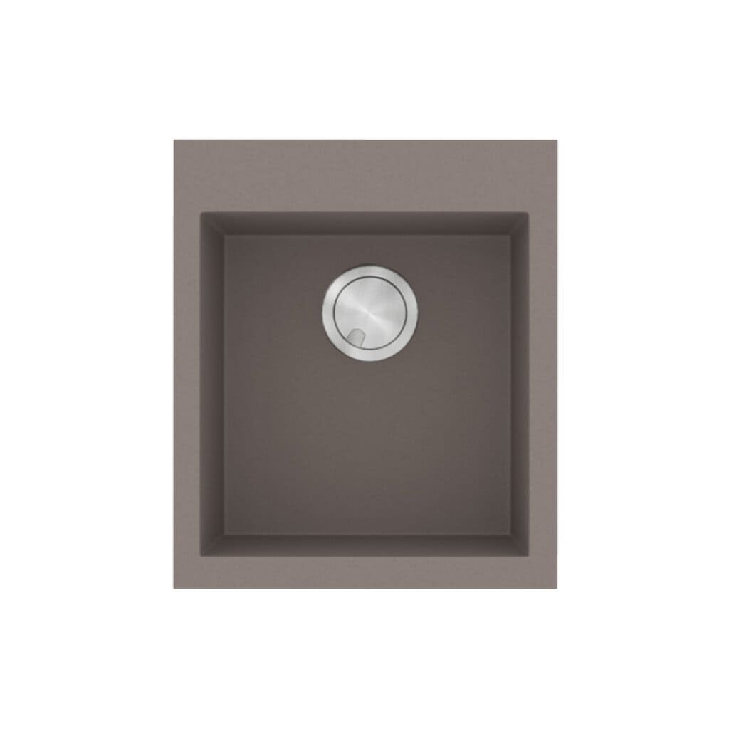 Νεροχύτης Κουζίνας Sanitec Ultra Granite 813-34 Sienna 45x50cm Νεροχύτης Κουζίνας Sanitec Ultra Granite 813-34 Sienna 45x50cm