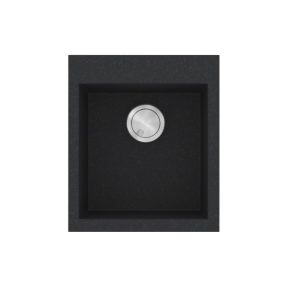 Νεροχύτης Κουζίνας Sanitec Ultra Granite 813-36 Grafite 45x50cm Νεροχύτης Κουζίνας Sanitec Ultra Granite 813-36 Grafite 45x50cm