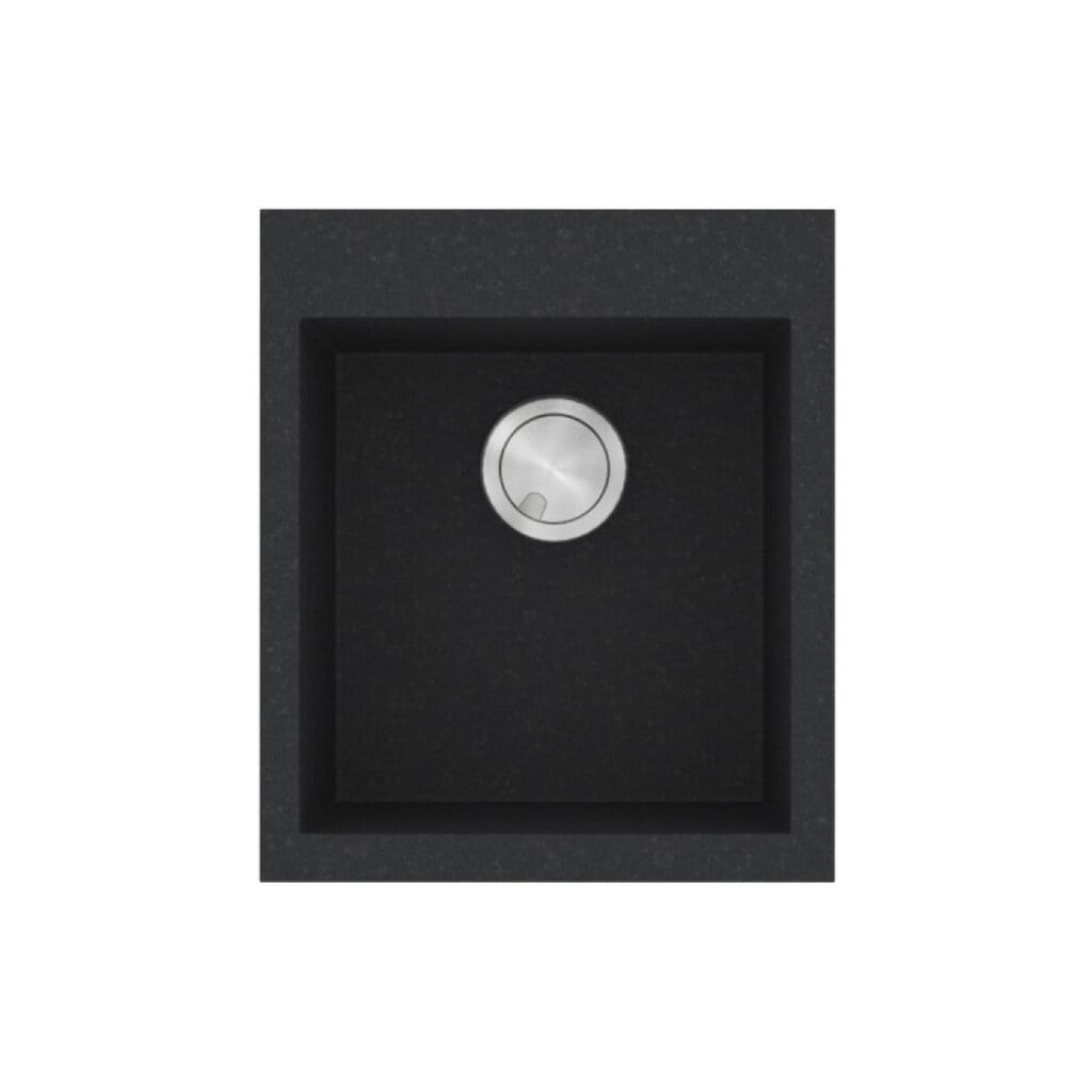 Νεροχύτης Κουζίνας Sanitec Ultra Granite 813-36 Grafite 45x50cm Νεροχύτης Κουζίνας Sanitec Ultra Granite 813-36 Grafite 45x50cm