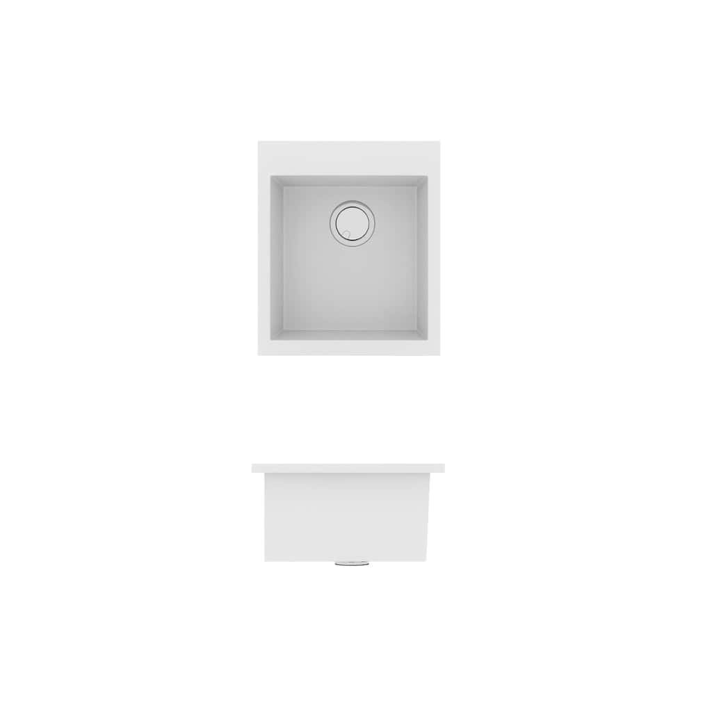 Νεροχύτης Κουζίνας Sanitec Ultra Granite 813-31 Ocra 45x50cm Νεροχύτης Κουζίνας Sanitec Ultra Granite 813-31 Ocra 45x50cm