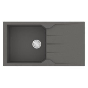 Νεροχύτης Κουζίνας Sanitec Ultra Granite 814-35 Pietra 86x50cm Νεροχύτης Κουζίνας Sanitec Ultra Granite 814-35 Pietra 86x50cm