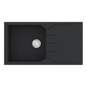 Νεροχύτης Κουζίνας Sanitec Ultra Granite 814-36 Grafite 86x50cm Νεροχύτης Κουζίνας Sanitec Ultra Granite 814-36 Grafite 86x50cm