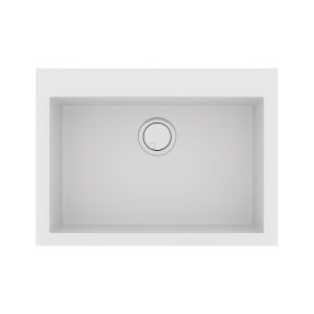 Νεροχύτης Κουζίνας Sanitec Ultra Granite 815-30 Bianco 70x50cm Νεροχύτης Κουζίνας Sanitec Ultra Granite 815-30 Bianco 70x50cm
