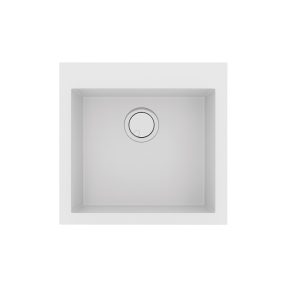 Νεροχύτης Κουζίνας Sanitec Ultra Granite 816-30 Bianco 50x50cm Νεροχύτης Κουζίνας Sanitec Ultra Granite 816-30 Bianco 50x50cm