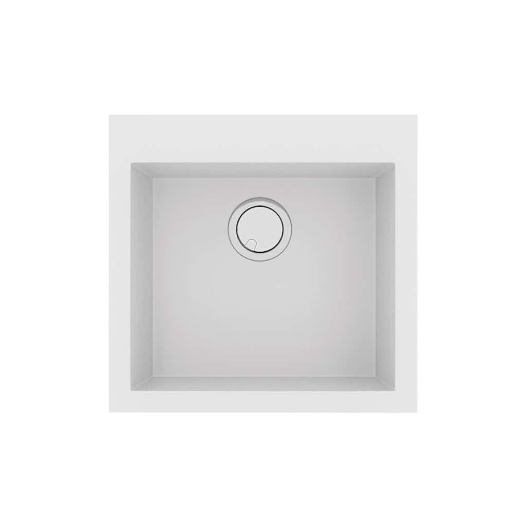 Νεροχύτης Κουζίνας Sanitec Ultra Granite 816-30 Bianco 50x50cm Νεροχύτης Κουζίνας Sanitec Ultra Granite 816-30 Bianco 50x50cm
