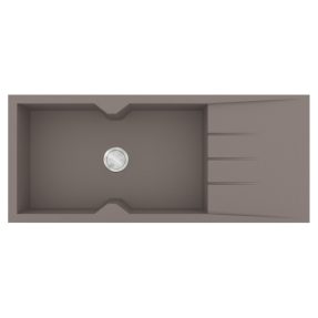 Νεροχύτης Κουζίνας Sanitec Ultra Granite 817-34 Sienna 116x50cm Νεροχύτης Κουζίνας Sanitec Ultra Granite 817-34 Sienna 116x50cm