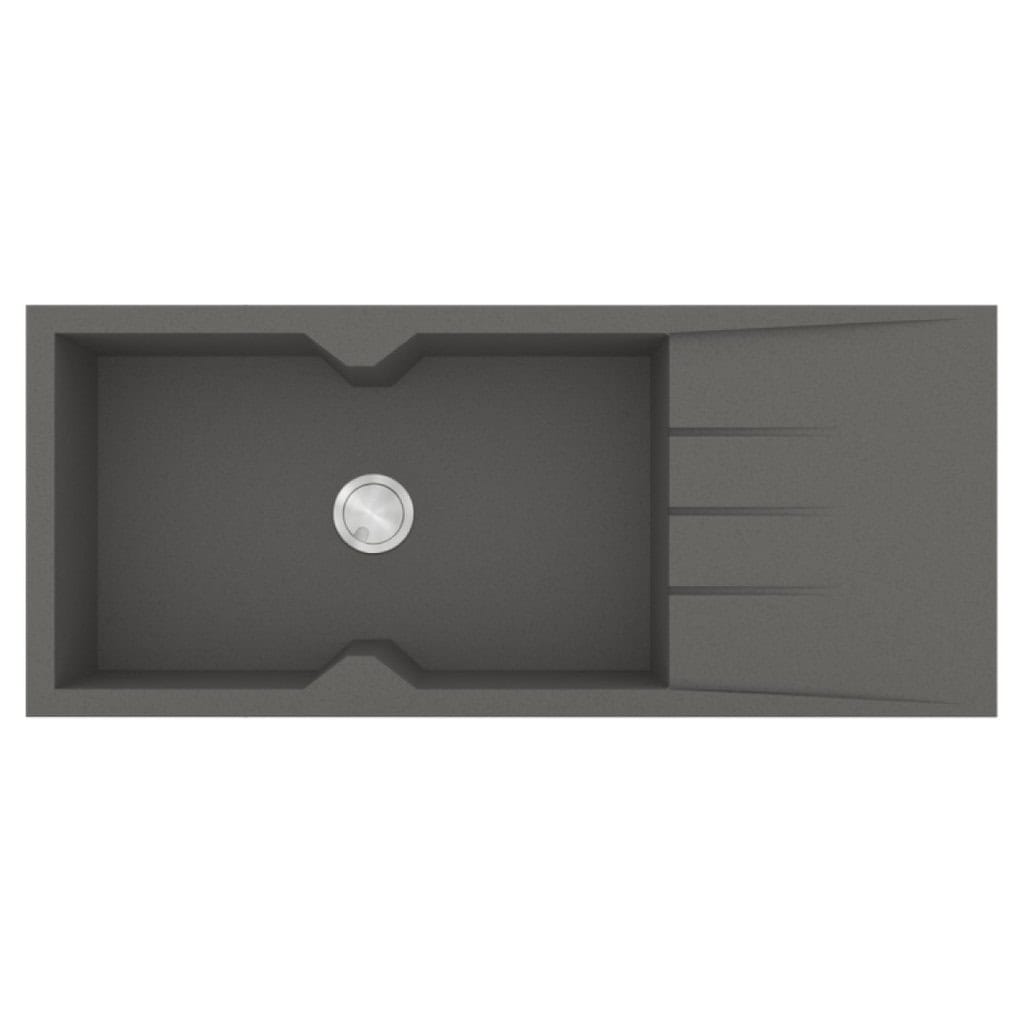 Νεροχύτης Κουζίνας Sanitec Ultra Granite 817-35 Pietra 116x50cm Νεροχύτης Κουζίνας Sanitec Ultra Granite 817-35 Pietra 116x50cm