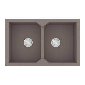 Νεροχύτης Κουζίνας Sanitec Ultra Granite 818-34 Sienna 86x50cm Νεροχύτης Κουζίνας Sanitec Ultra Granite 818-34 Sienna 86x50cm