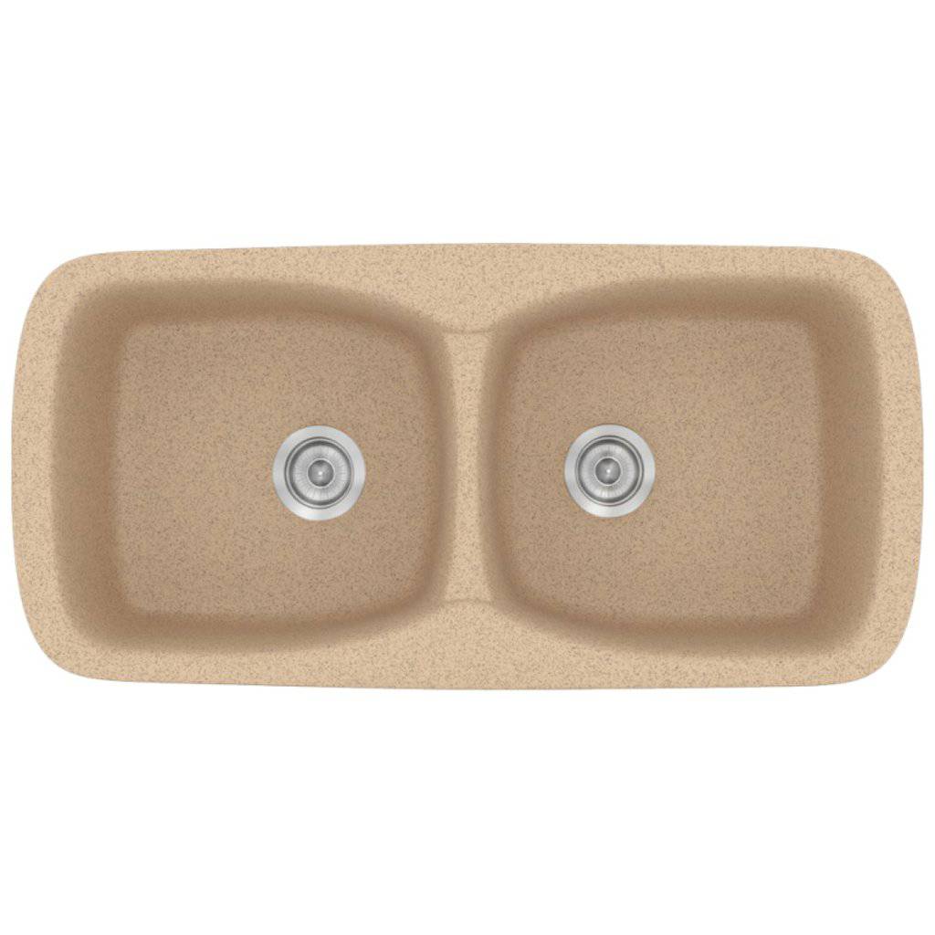 Νεροχύτης Κουζίνας Sanitec Classic 319-10 Granite Beige 93x51cm Νεροχύτης Κουζίνας Sanitec Classic 319-10 Granite Beige 93x51cm