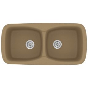 Νεροχύτης Κουζίνας Sanitec Classic 319-16 Metallic Coffee 93x51cm Νεροχύτης Κουζίνας Sanitec Classic 319-16 Metallic Coffee 93x51cm