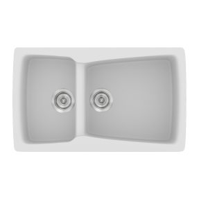 Νεροχύτης Κουζίνας Sanitec Classic 320-00 White 79x50cm Νεροχύτης Κουζίνας Sanitec Classic 320-00 White 79x50cm