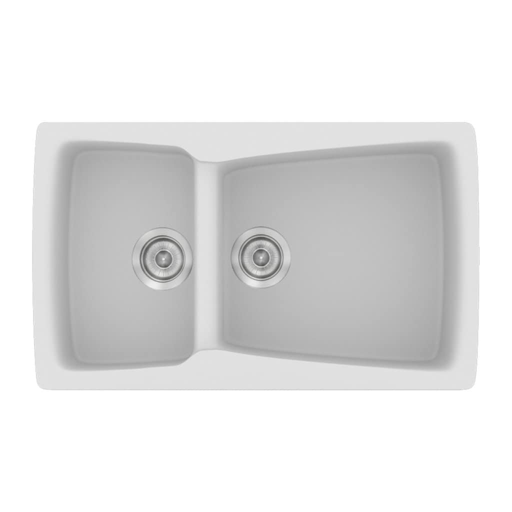 Νεροχύτης Κουζίνας Sanitec Classic 320-00 White 79x50cm Νεροχύτης Κουζίνας Sanitec Classic 320-00 White 79x50cm