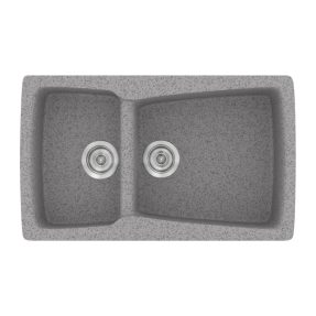Νεροχύτης Κουζίνας Sanitec Classic 320-04 Granite Grey 79x50cm Νεροχύτης Κουζίνας Sanitec Classic 320-04 Granite Grey 79x50cm