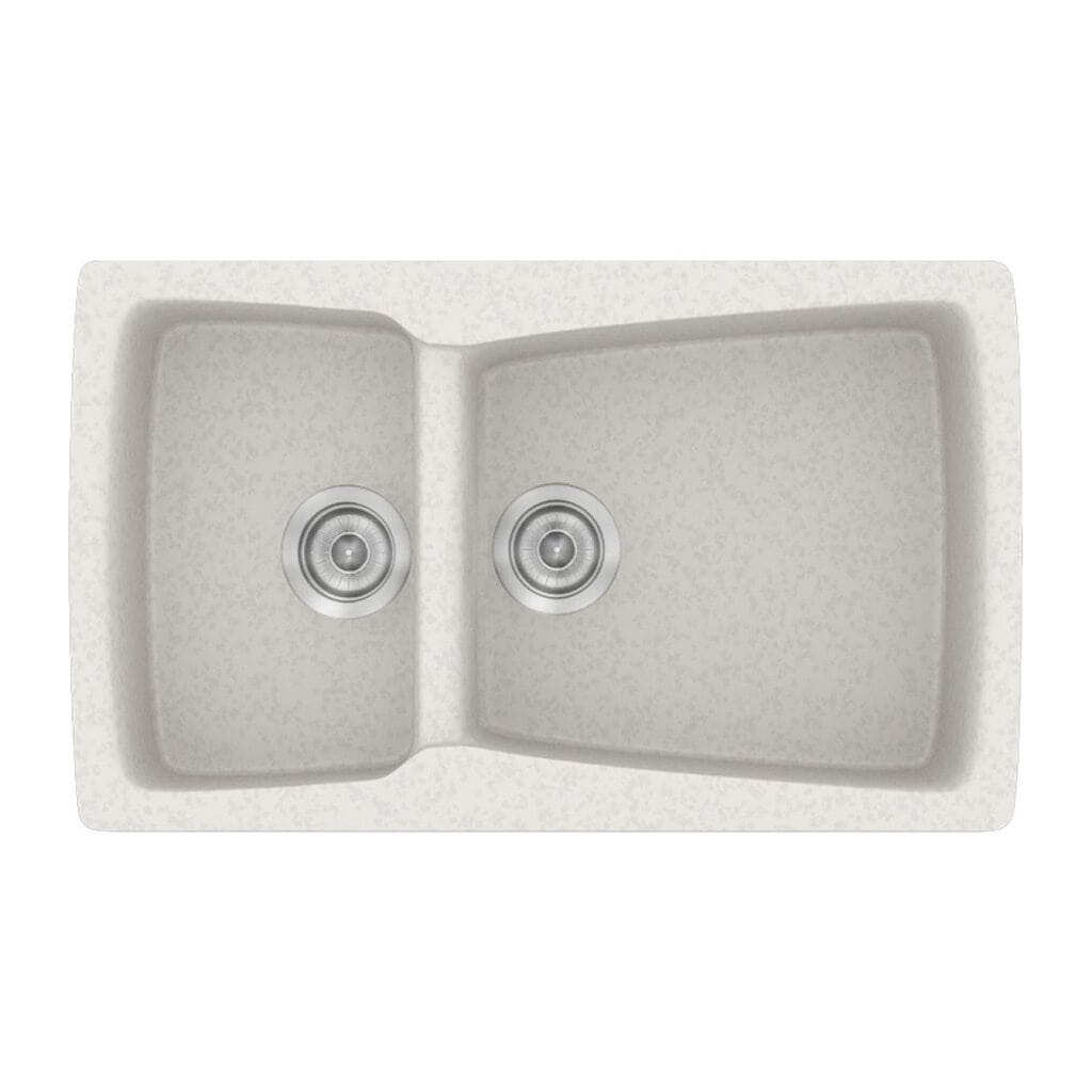 Νεροχύτης Κουζίνας Sanitec Classic 320-14 Metallic Ice 79x50cm Νεροχύτης Κουζίνας Sanitec Classic 320-14 Metallic Ice 79x50cm