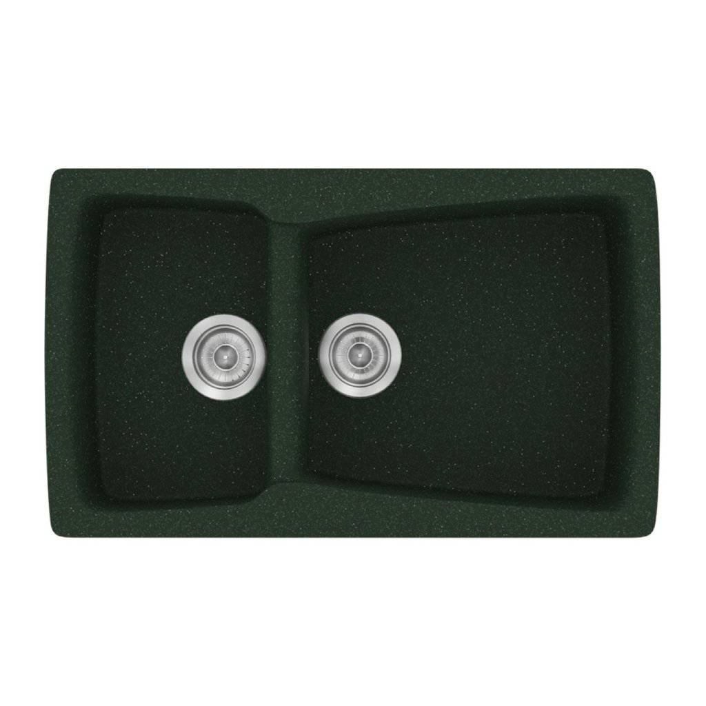 Νεροχύτης Κουζίνας Sanitec Classic 320-19 Granite Green 79x50cm Νεροχύτης Κουζίνας Sanitec Classic 320-19 Granite Green 79x50cm