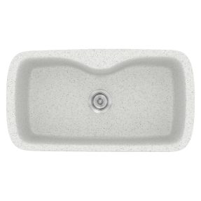 Νεροχύτης Κουζίνας Sanitec Classic 321-01 Granite White 83x51cm Νεροχύτης Κουζίνας Sanitec Classic 321-01 Granite White 83x51cm