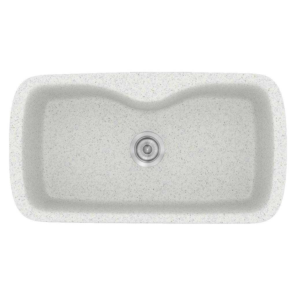 Νεροχύτης Κουζίνας Sanitec Classic 321-01 Granite White 83x51cm Νεροχύτης Κουζίνας Sanitec Classic 321-01 Granite White 83x51cm