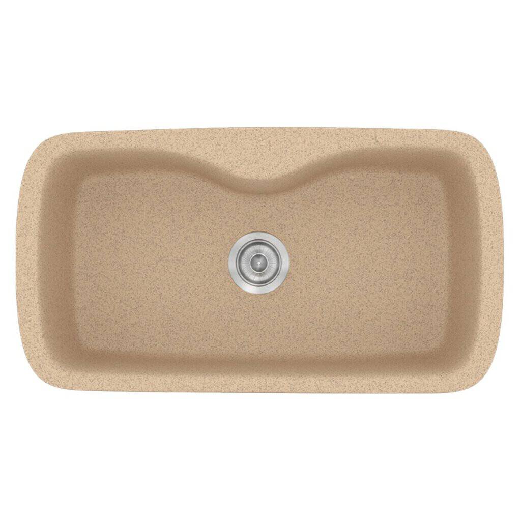 Νεροχύτης Κουζίνας Sanitec Classic 321-10 Granite Beige 83x51cm Νεροχύτης Κουζίνας Sanitec Classic 321-10 Granite Beige 83x51cm