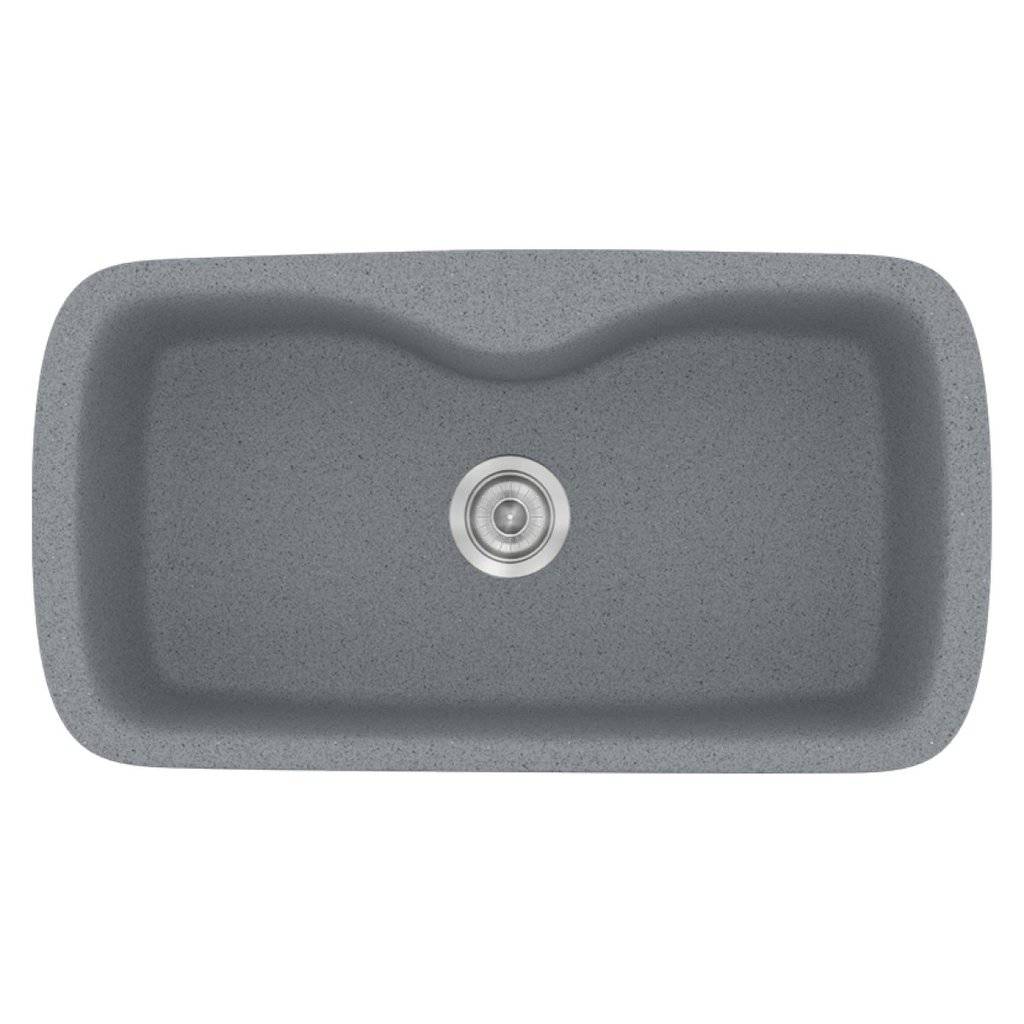Νεροχύτης Κουζίνας Sanitec Classic 321-17 Metallic Silver 83x51cm Νεροχύτης Κουζίνας Sanitec Classic 321-17 Metallic Silver 83x51cm