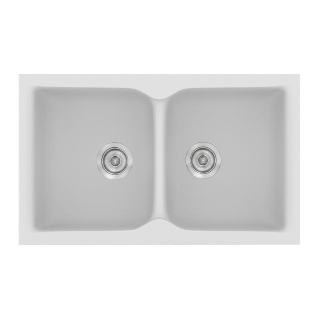 Νεροχύτης Κουζίνας Sanitec Classic 322-00 White 81x50cm Νεροχύτης Κουζίνας Sanitec Classic 322-00 White 81x50cm