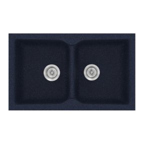 Νεροχύτης Κουζίνας Sanitec Classic 322-18 Granite Blue 81x50cm Νεροχύτης Κουζίνας Sanitec Classic 322-18 Granite Blue 81x50cm
