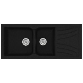 Νεροχύτης Κουζίνας Sanitec Classic 323-22 Metallic Space 115x50cm Νεροχύτης Κουζίνας Sanitec Classic 323-22 Metallic Space 115x50cm