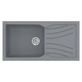 Νεροχύτης Κουζίνας Sanitec Classic 324-17 Metallic Silver 100x50cm Νεροχύτης Κουζίνας Sanitec Classic 324-17 Metallic Silver 100x50cm