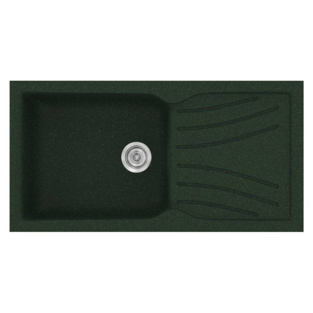 Νεροχύτης Κουζίνας Sanitec Classic 324-19 Granite Green 100x50cm Νεροχύτης Κουζίνας Sanitec Classic 324-19 Granite Green 100x50cm