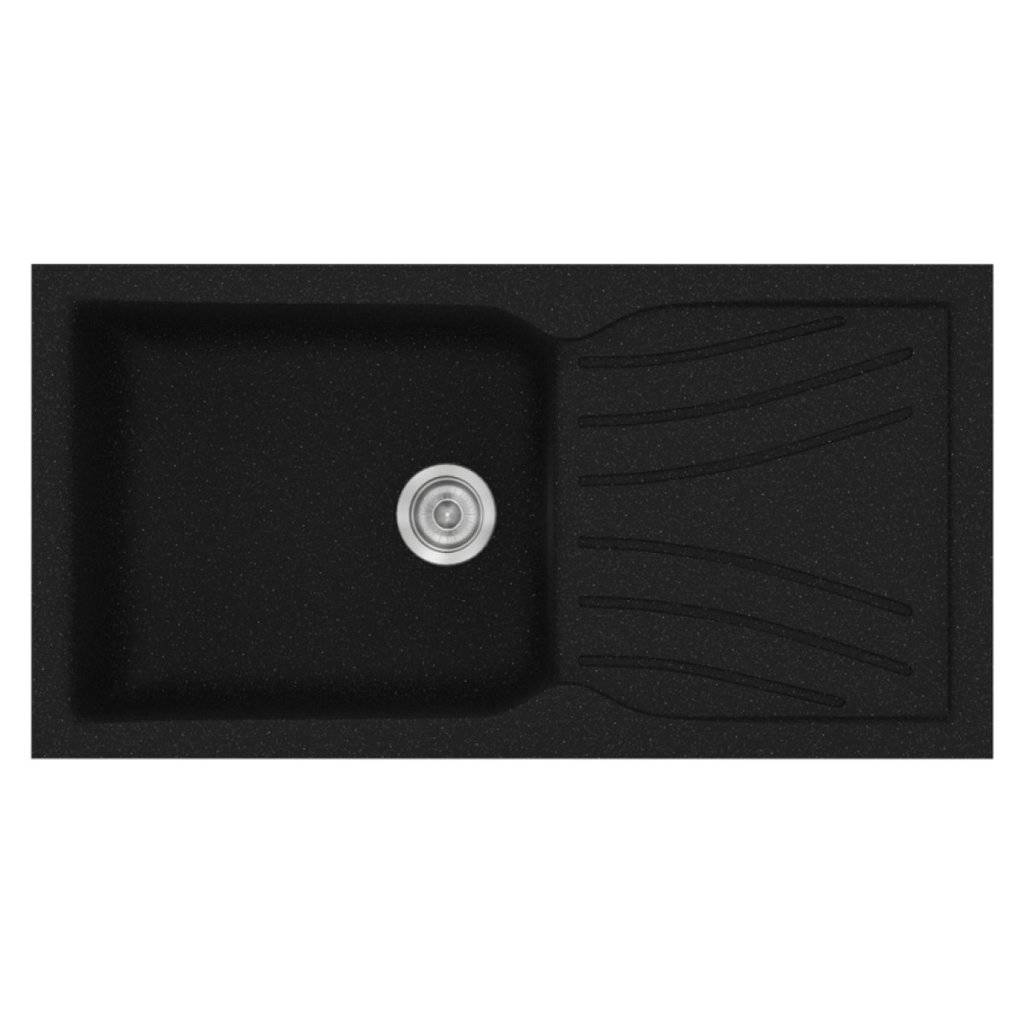 Νεροχύτης Κουζίνας Sanitec Classic 324-22 Metallic Space 100x50cm Νεροχύτης Κουζίνας Sanitec Classic 324-22 Metallic Space 100x50cm