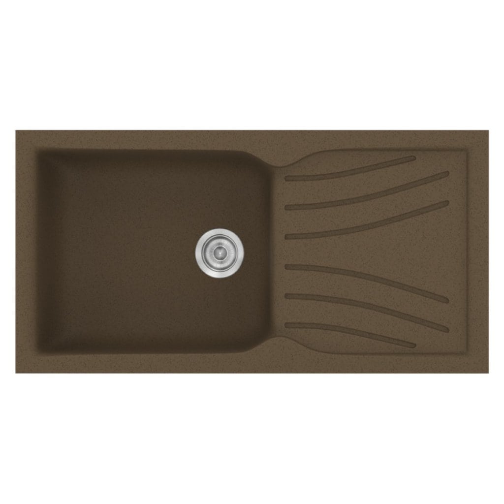 Νεροχύτης Κουζίνας Sanitec Classic 324-41 Granite Rust 100x50cm Νεροχύτης Κουζίνας Sanitec Classic 324-41 Granite Rust 100x50cm