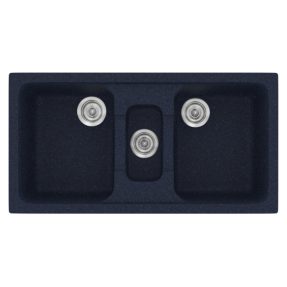 Νεροχύτης Κουζίνας Sanitec Classic 325-18 Granite Blue 97x51cm Νεροχύτης Κουζίνας Sanitec Classic 325-18 Granite Blue 97x51cm