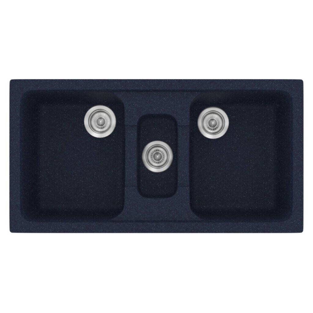 Νεροχύτης Κουζίνας Sanitec Classic 325-18 Granite Blue 97x51cm Νεροχύτης Κουζίνας Sanitec Classic 325-18 Granite Blue 97x51cm