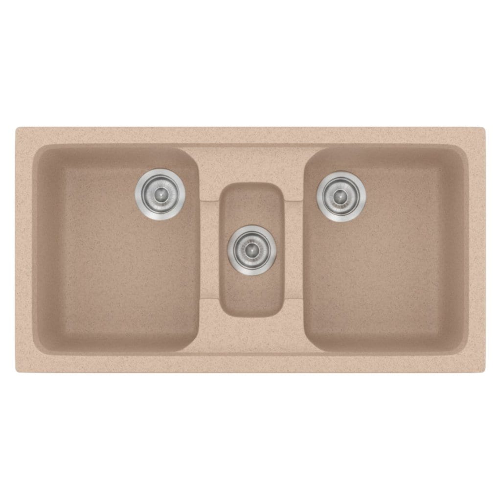 Νεροχύτης Κουζίνας Sanitec Classic 325-21 Granite Sand 97x51cm Νεροχύτης Κουζίνας Sanitec Classic 325-21 Granite Sand 97x51cm
