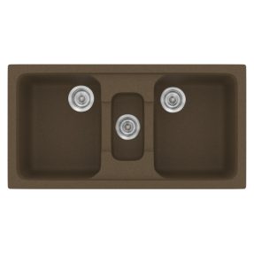 Νεροχύτης Κουζίνας Sanitec Classic 325-41 Granite Rust 97x51cm Νεροχύτης Κουζίνας Sanitec Classic 325-41 Granite Rust 97x51cm