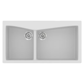 Νεροχύτης Κουζίνας Sanitec Classic 326-00 White 93x51cm Νεροχύτης Κουζίνας Sanitec Classic 326-00 White 93x51cm
