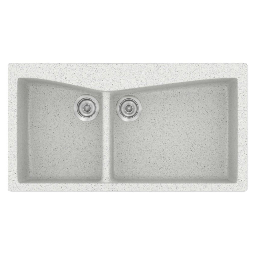 Νεροχύτης Κουζίνας Sanitec Classic 326-01 Granite White 93x51cm Νεροχύτης Κουζίνας Sanitec Classic 326-01 Granite White 93x51cm