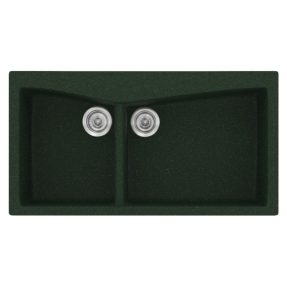 Νεροχύτης Κουζίνας Sanitec Classic 326-19 Granite Green 93x51cm Νεροχύτης Κουζίνας Sanitec Classic 326-19 Granite Green 93x51cm