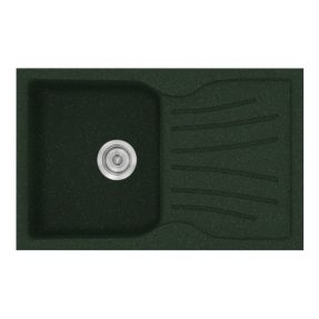Νεροχύτης Κουζίνας Sanitec Classic 327-19 Granite Green 78x50cm Νεροχύτης Κουζίνας Sanitec Classic 327-19 Granite Green 78x50cm