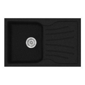 Νεροχύτης Κουζίνας Sanitec Classic 327-22 Metallic Space 78x50cm Νεροχύτης Κουζίνας Sanitec Classic 327-22 Metallic Space 78x50cm