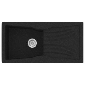 Νεροχύτης Κουζίνας Sanitec Classic 328-05 Granite Black 99x51cm Νεροχύτης Κουζίνας Sanitec Classic 328-05 Granite Black 99x51cm
