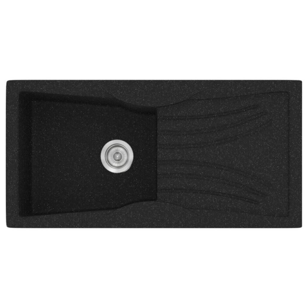 Νεροχύτης Κουζίνας Sanitec Classic 328-05 Granite Black 99x51cm Νεροχύτης Κουζίνας Sanitec Classic 328-05 Granite Black 99x51cm
