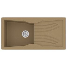 Νεροχύτης Κουζίνας Sanitec Classic 328-16 Metallic Coffee 99x51cm Νεροχύτης Κουζίνας Sanitec Classic 328-16 Metallic Coffee 99x51cm