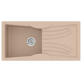 Νεροχύτης Κουζίνας Sanitec Classic 328-21 Granite Sand 99x51cm Νεροχύτης Κουζίνας Sanitec Classic 328-21 Granite Sand 99x51cm