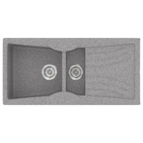 Νεροχύτης Κουζίνας Sanitec Classic 329-04 Granite Grey 104x51cm Νεροχύτης Κουζίνας Sanitec Classic 329-04 Granite Grey 104x51cm