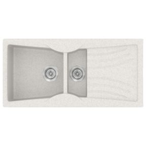 Νεροχύτης Κουζίνας Sanitec Classic 329-14 Metallic ice 104x51cm Νεροχύτης Κουζίνας Sanitec Classic 329-14 Metallic ice 104x51cm