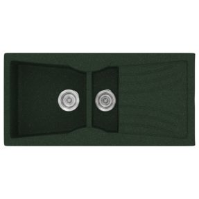 Νεροχύτης Κουζίνας Sanitec Classic 329-19 Granite Green 104x51cm Νεροχύτης Κουζίνας Sanitec Classic 329-19 Granite Green 104x51cm