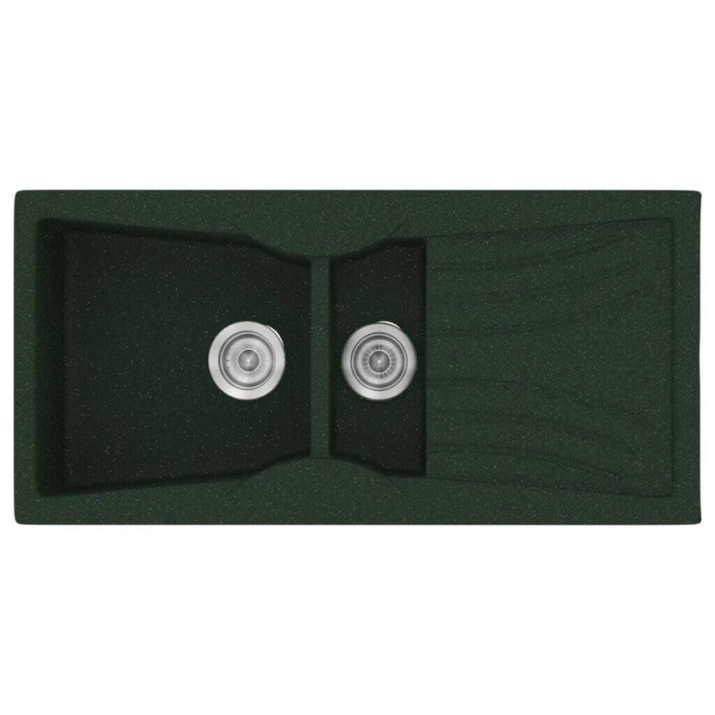 Νεροχύτης Κουζίνας Sanitec Classic 329-19 Granite Green 104x51cm Νεροχύτης Κουζίνας Sanitec Classic 329-19 Granite Green 104x51cm