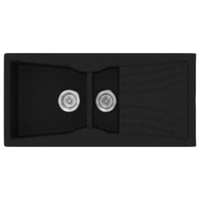Νεροχύτης Κουζίνας Sanitec Classic 329-22 Metallic Space 104x51cm Νεροχύτης Κουζίνας Sanitec Classic 329-22 Metallic Space 104x51cm